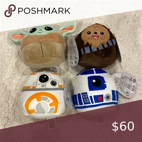 star wars squishmallow stuffed animals set | Star wars toys, Star wars bb8, Star wars kids