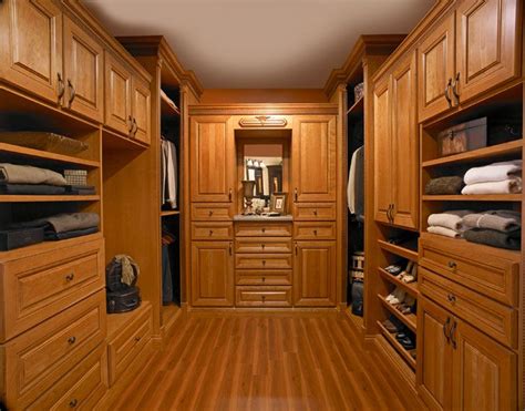 Solid wood walk-in closet | Closets | Pinterest