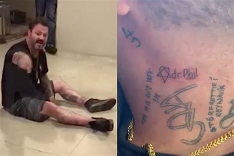 Bam Margera Gets Dr. Phil Tattoo on His Neck, Arrested at Hotel