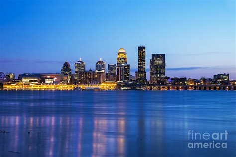 Louisville Kentucky Skyline Photograph by Twenty Two North Photography ...