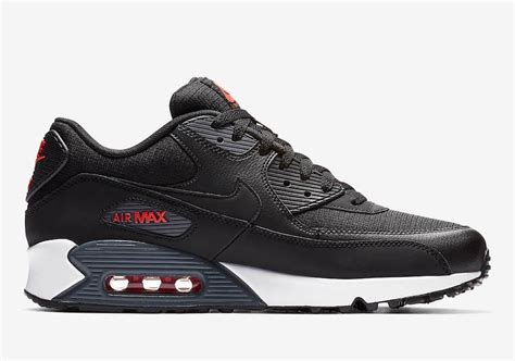 Nike Air Max 90 Black Habanero Red CD1526-001 Release Date | SneakerFiles