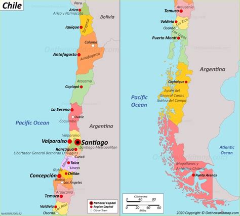 Chile Map | Discover Chile with Detailed Maps