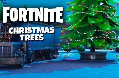 Fortnite CHRISTMAS TREE locations: Dance under Christmas Trees - 14 ...