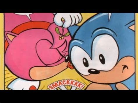 Amy Rose And Sonic Kiss