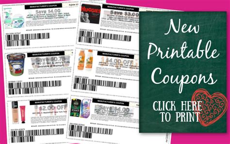 New Printable Coupons Garnier, Maybelline, Ben & Jerry's - My Publix Coupon Buddy