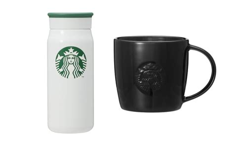 Starbucks new goods "Stainless Steel Mini Bottle White 355ml", "Logo ...