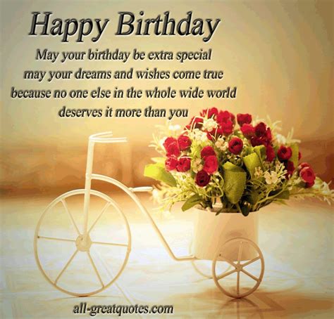 Happy Birthday You Deserve The Best | Birthday wishes greeting cards ...