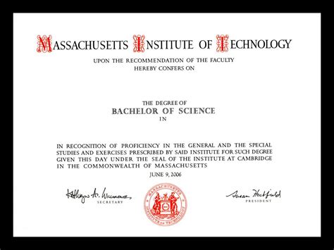 Degree Requirements | Massachusetts Institute of Technology