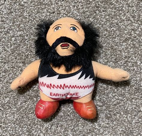 1990'S ROLLER TRON PLUSH WRESTLER 📈 WWF EARTHQUAKE | midcardmerch