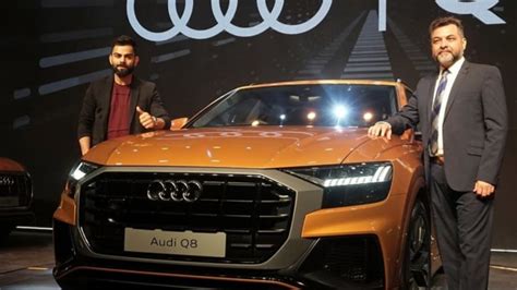 Virat Kohli launches Audi Q8 in India and becomes the SUV's first owner in India. | Global Prime ...