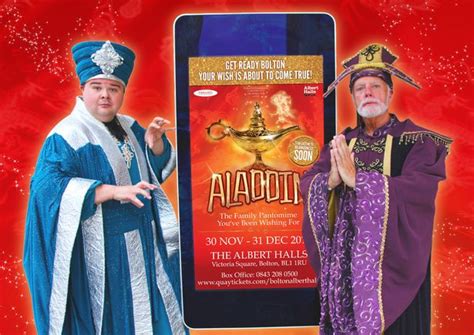 NUMBER 9.................. Reviewing The Arts UK-wide: PANTOMIME REVIEW: Aladdin - The Albert ...