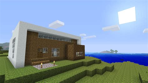 Burntcustard's Minecraft Blog: Showcase - My modern snow house