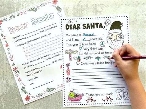 Free Printable Letter To Santa Templates 2023, 57% OFF