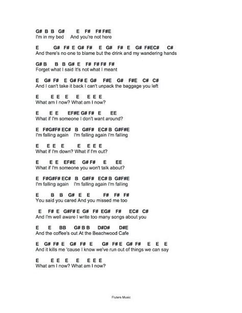 Sign Of The Times Chords Piano | Piano Sheet Music