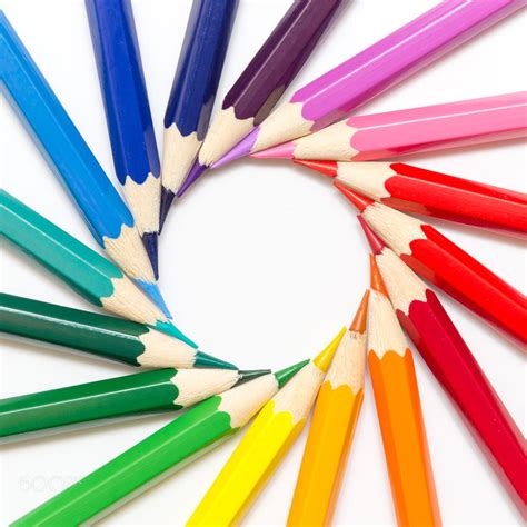 Rainbow pencils by Adrian Miresian / 500px Photography Ideas At Home ...