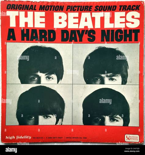 The Beatles - 1960s - Original Vinyl Record 02 Stock Photo - Alamy