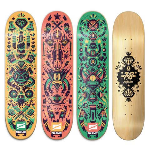 Polemic Skate Decks on Behance