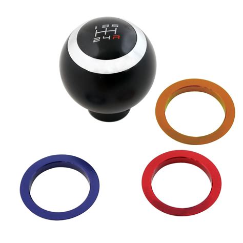 Shift Knob Manual, Car Gear Shift Knob, Color Rings Universal Gear Shift Knob - Walmart.com