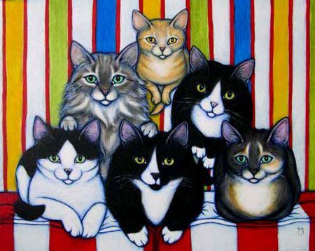 Pyramid | Cat art, Cat painting, Cat artwork