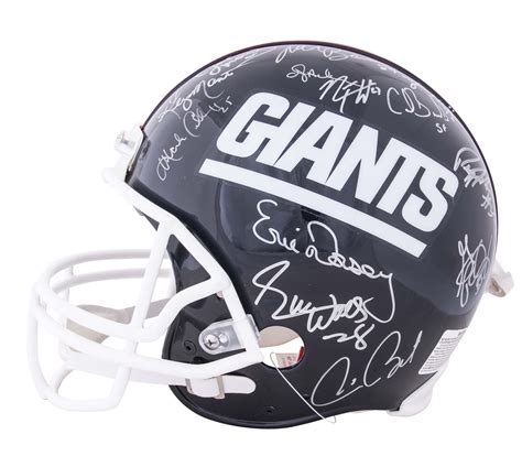 Lot Detail - 1986/1990 New York Giants Multi Signed Giants Full Size ...