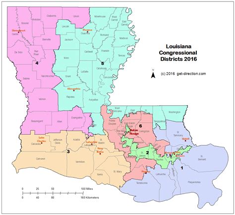 Louisiana Congressional Districts Map | Images and Photos finder