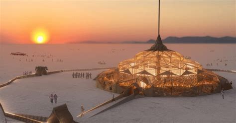 Burning Man Unveils 2023’s ‘Temple of the Heart’—See Pictures