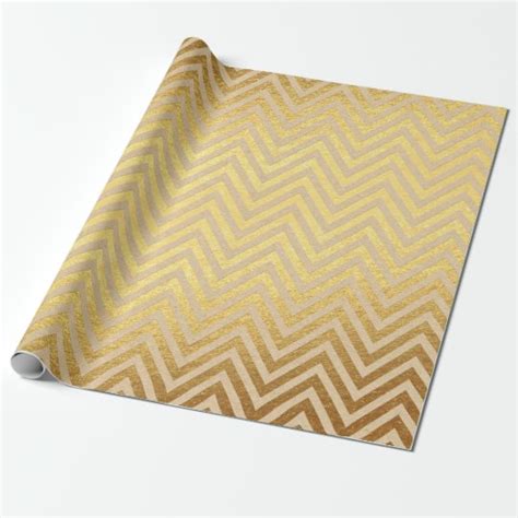 Gold foil Christmas Wrapping Paper | Zazzle.com