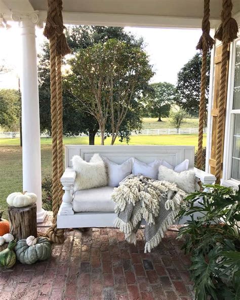 Keep It Cozy With These 15 Porch Swing Ideas