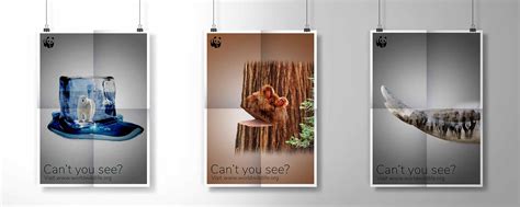 zoovon | Graphic design | Portfolio | WWF - Poster Series