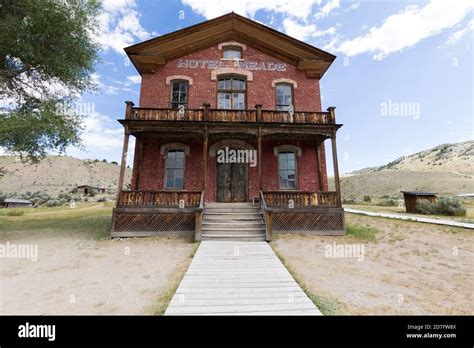 Bannack Ghost Town 1862 Montana Stock Photo - Alamy