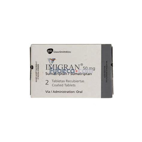 Imigran 50 Mg Unidad | Fybeca