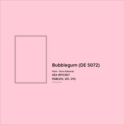 Dunn-Edwards Bubblegum (DE 5072) Paint color codes, similar paints and ...