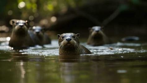 Otter Swimming Stock Photos, Images and Backgrounds for Free Download