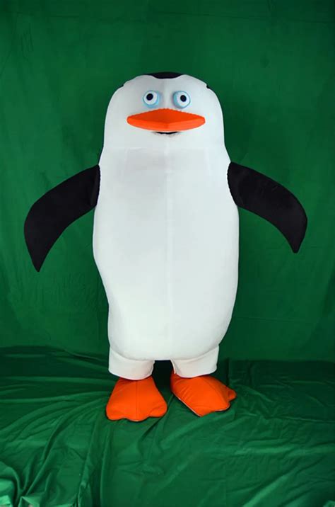 Penguin Mascot Costume Cartoon Character Birthday Party Halloween Fancy ...