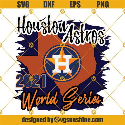 Houston Astros 2021 World Series Texas SVG