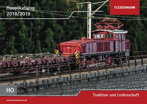 Fleischmann Fleischmann HO scale 2017-2018 General Catalog - EuroTrainHobby