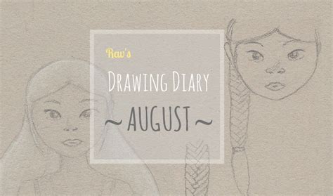 Ravalation: Drawing diary: August