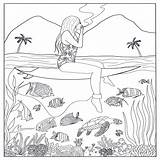 Adult Coloring Page Surfing Girl Ocean420 Instant Download  Etsy sketch template