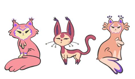 Pokemon Skitty variations | Cat pokemon, Pokemon breeds, Pokemon skitty