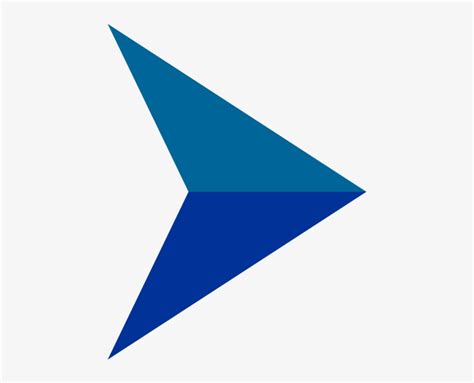 Blue Shaded Arrow - Arrow Bullets Icon Png Transparent PNG - 454x600 - Free Download on NicePNG