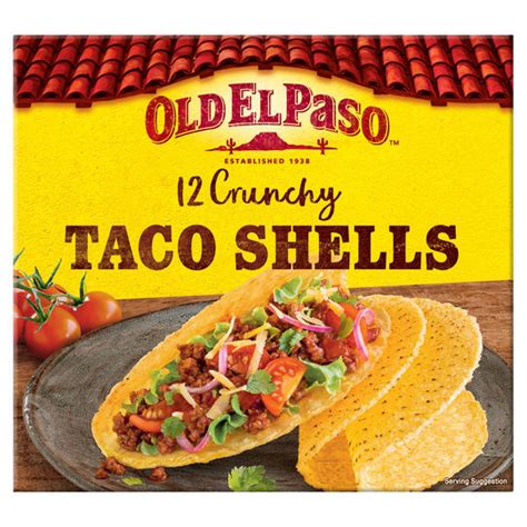 Old El Paso 12 Crunchy Taco Shells 156g | Iceland Foods