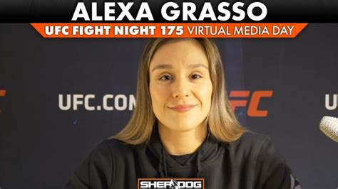 Alexa Grasso UFC Fight Night 175 Virtual Media Day Interview