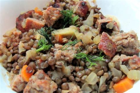 French Lentils with Sausage and Fennel – Riegl Palate