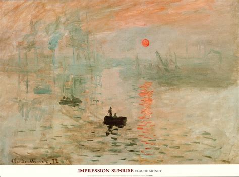 Impression Sunrise, 1872 by Claude Monet - 24 X 32 Inches (Art Print ...