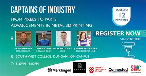 FROM PIXELS TO PARTS: ADVANCEMENTS IN METAL 3D PRINTING, South West College - Dungannon Campus ...