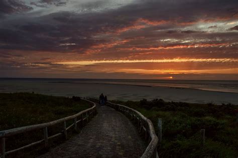 Photo of a Seascape at Sunset · Free Stock Photo