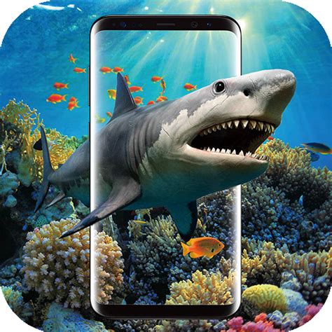 3D Shark in the Live Wallpaper - Apps on Google Play