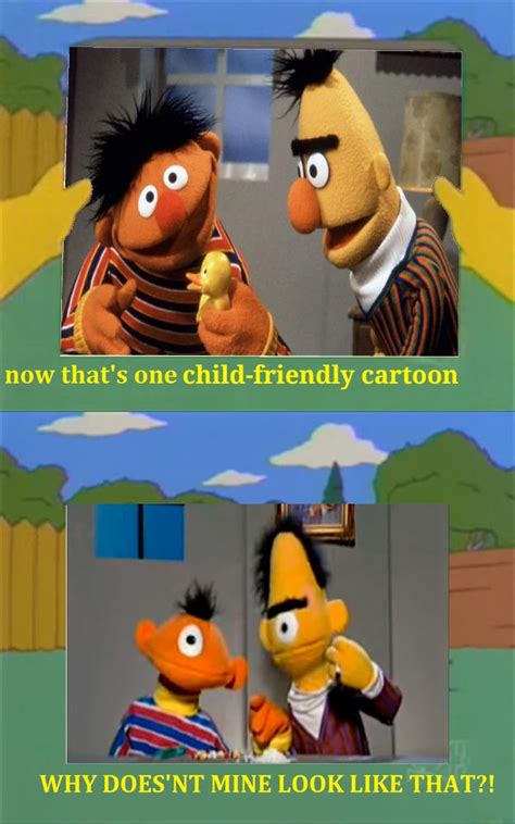 Ernie and Bert parody in a nutshell by LittleMissCreative66 on DeviantArt