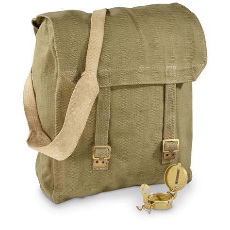 British Military Surplus M37 Canvas Pack, Used - 660570, Shoulder & Messenger Bags at Sportsman ...