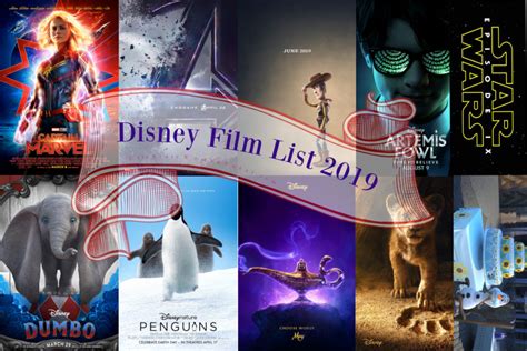 2019 Walt Disney Studios Motion Pictures Slate Is FASCINATING ...